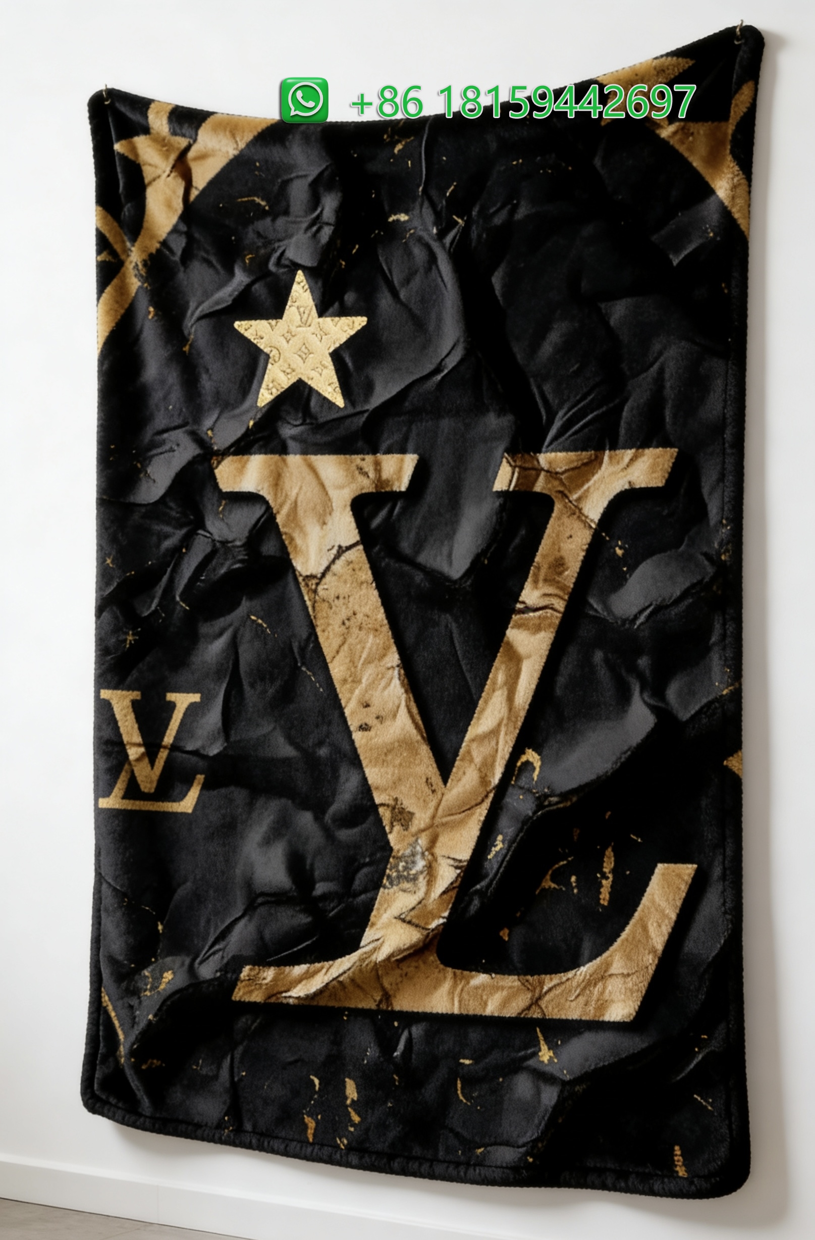 Louis Vuitton Throw Blankets